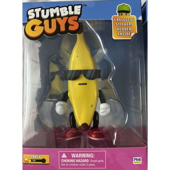 Stumble Guys 4.5” Action Figures In Window Box 2024 Complete Set Lot Of FIVE - Picture 2 of 8